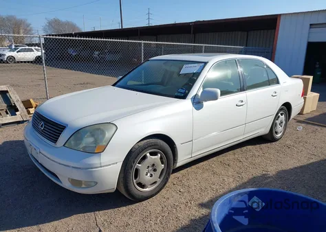 2002 Lexus Ls 430 z USA, uszkodzony, nr VIN JTHBN30F220061917